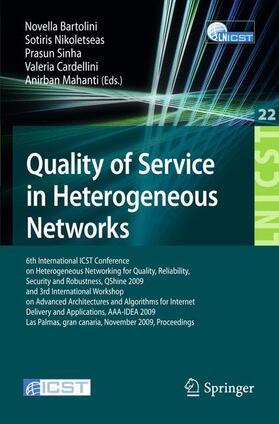 Bartolini / Nikoletseas / Sinha |  Quality of Service in Heterogeneous Networks | Buch |  Sack Fachmedien