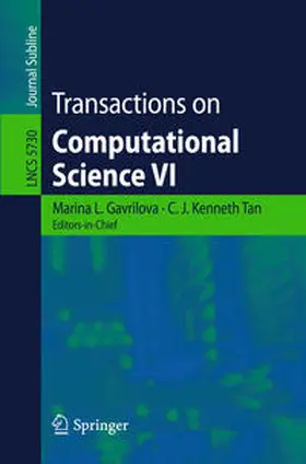 Transactions on Computational Science VI | E-Book | sack.de