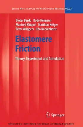 Besdo / Heimann / Klüppel |  Elastomere Friction | eBook | Sack Fachmedien