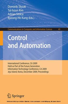 Slezak / Kim / Stoica | Control and Automation | E-Book | sack.de