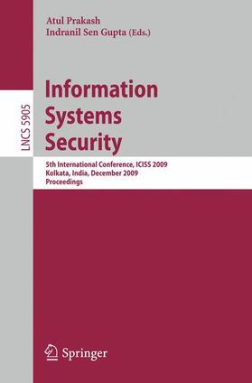 Prakash | Information Systems Security | Buch | 978-3-642-10771-9 | sack.de