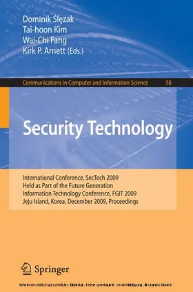 Slezak / Kim / Fang | Security Technology | E-Book | sack.de