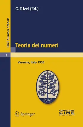 Ricci |  Teoria dei numeri | eBook | Sack Fachmedien
