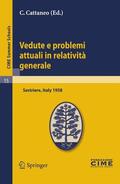 Cattaneo |  Vedute e problemi attuali in relatività generale | Buch |  Sack Fachmedien