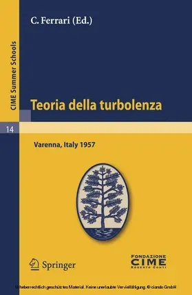 Ferrari |  Teoria della turbolenza | eBook | Sack Fachmedien