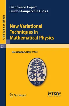 Capriz / Stampacchia |  New Variational Techniques in Mathematical Physics | eBook | Sack Fachmedien
