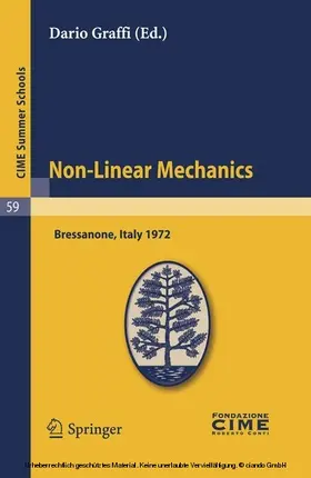 Graffi |  Non-Linear Mechanics | eBook | Sack Fachmedien