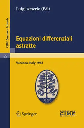 Amerio |  Equazioni differenziali astratte | Buch |  Sack Fachmedien