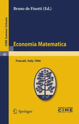 de Finetti |  Economia Matematica | Buch |  Sack Fachmedien