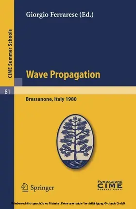 Ferrarese |  Wave Propagation | eBook | Sack Fachmedien