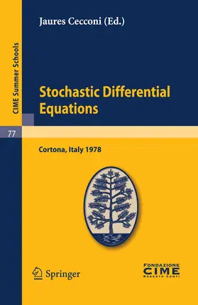Cecconi |  Stochastic Differential Equations | Buch |  Sack Fachmedien