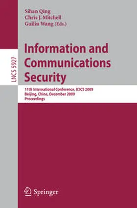 Qing / Mitchell / Wang | Information and Communications Security | E-Book | sack.de