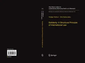 Kojima / Wolfrum |  Solidarity: A Structural Principle of International Law | Buch |  Sack Fachmedien