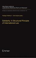 Wolfrum / Kojima |  Solidarity: A Structural Principle of International Law | eBook | Sack Fachmedien