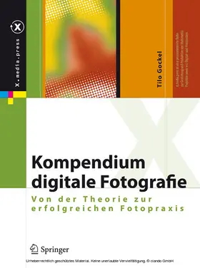 Gockel |  Kompendium digitale Fotografie | eBook | Sack Fachmedien