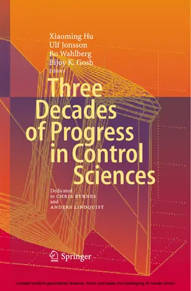 Hu / Jonsson / Wahlberg |  Three Decades of Progress in Control Sciences | eBook | Sack Fachmedien