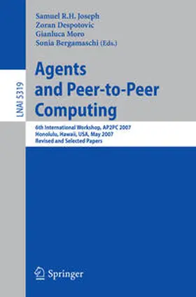 Joseph / Despotovic / Gianluca | Agents and Peer-to-Peer Computing | E-Book | sack.de
