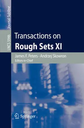  Transactions on Rough Sets XI | eBook | Sack Fachmedien