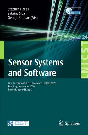 Hailes / Alzaid / Sicari | Sensor Systems and Software | E-Book | sack.de