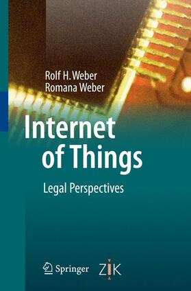 Weber |  Weber, R: Internet of Things | Buch |  Sack Fachmedien