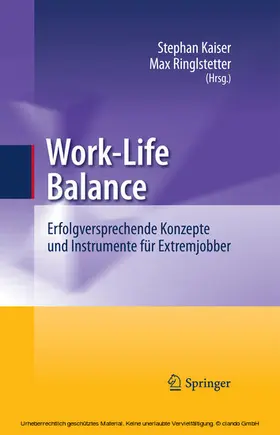 Kaiser / Ringlstetter | Work-Life Balance | E-Book | www.sack.de