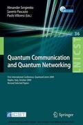 Sergienko / Adachi / Pascazio |  Quantum Communication and Quantum Networking | eBook | Sack Fachmedien