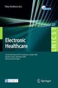 Kostkova / Ackaert / Bahceci |  Electronic Healthcare | eBook | Sack Fachmedien