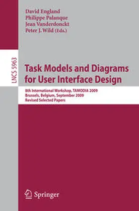 England / Palanque / Vanderdonckt | Task Models and Diagrams for User Interface Design | E-Book | sack.de