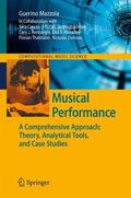 Mazzola |  Mazzola, G: Musical Performance | Buch |  Sack Fachmedien