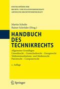 Schulte / Schröder |  Handbuch des Technikrechts | Buch |  Sack Fachmedien