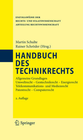 Schulte / Schröder | Handbuch des Technikrechts | E-Book | sack.de