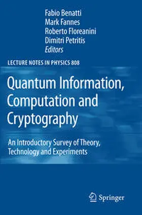 Benatti / Fannes / Floreanini | Quantum Information, Computation and Cryptography | E-Book | sack.de