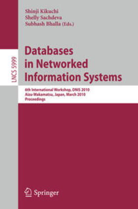Kikuchi / Sachdeva / Bhalla | Databases in Networked Information Systems | E-Book | sack.de
