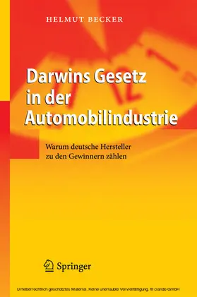 Becker | Darwins Gesetz in der Automobilindustrie | E-Book | sack.de