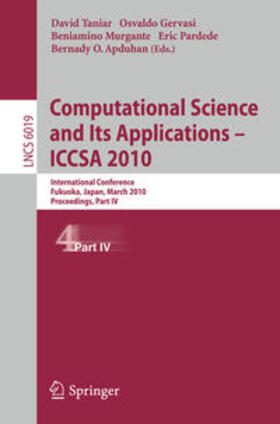 Taniar / Gervasi / Murgante |  Computational Science and Its Applications - ICCSA 2010 | eBook | Sack Fachmedien