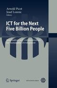 Lorenz / Picot |  ICT for the Next Five Billion People | eBook | Sack Fachmedien