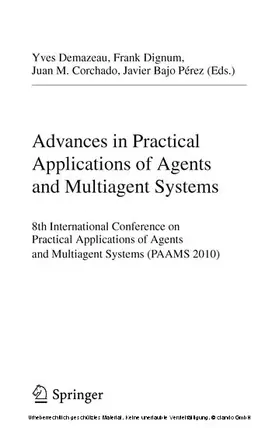 Demazeau / Dignum / Corchado Rodríguez |  Advances in Practical Applications of Agents and Multiagent Systems | eBook | Sack Fachmedien