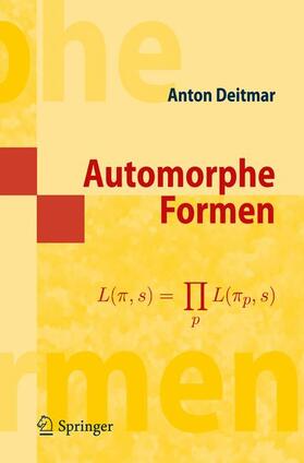 Deitmar |  Automorphe Formen | Buch |  Sack Fachmedien