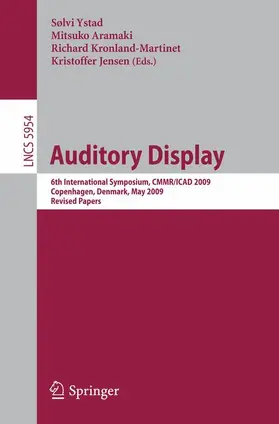 Ystad / Jensen / Aramaki |  Auditory Display | Buch |  Sack Fachmedien