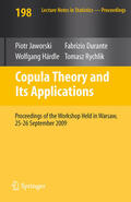 Jaworski / Durante / Härdle |  Copula Theory and Its Applications | eBook | Sack Fachmedien