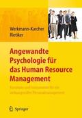 Werkmann-Karcher / Rietiker / Aschenbrenner |  Angewandte Psychologie für das Human Resources Management | Buch |  Sack Fachmedien
