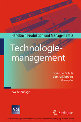 Schuh / Eversheim / Klappert | Technologiemanagement | E-Book | sack.de