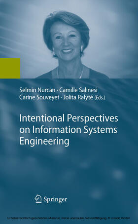 Nurcan / Salinesi / Souveyet | Intentional Perspectives on Information Systems Engineering | E-Book | sack.de