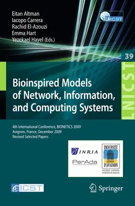 Hayel / Hart / El-Azouzi |  Bioinspired Models of Network, Information, and Computing Systems | Buch |  Sack Fachmedien
