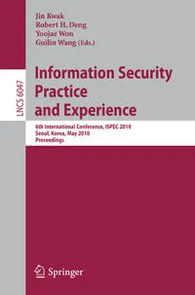 Kwak / Deng / Wang |  Information Security, Practice and Experience | eBook | Sack Fachmedien
