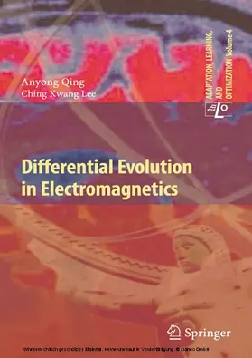 Qing / Lee |  Differential Evolution in Electromagnetics | eBook | Sack Fachmedien