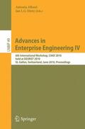 Albani / Dietz |  Advances in Enterprise Engineering IV | Buch |  Sack Fachmedien