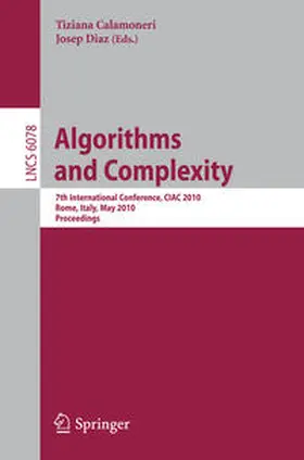 Diaz / Calamoneri | Algorithms and Complexity | E-Book | sack.de