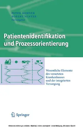 Rohner / Winter | Patientenidentifikation und Prozessorientierung | E-Book | sack.de