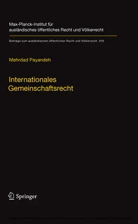Payandeh | Internationales Gemeinschaftsrecht | E-Book | www.sack.de